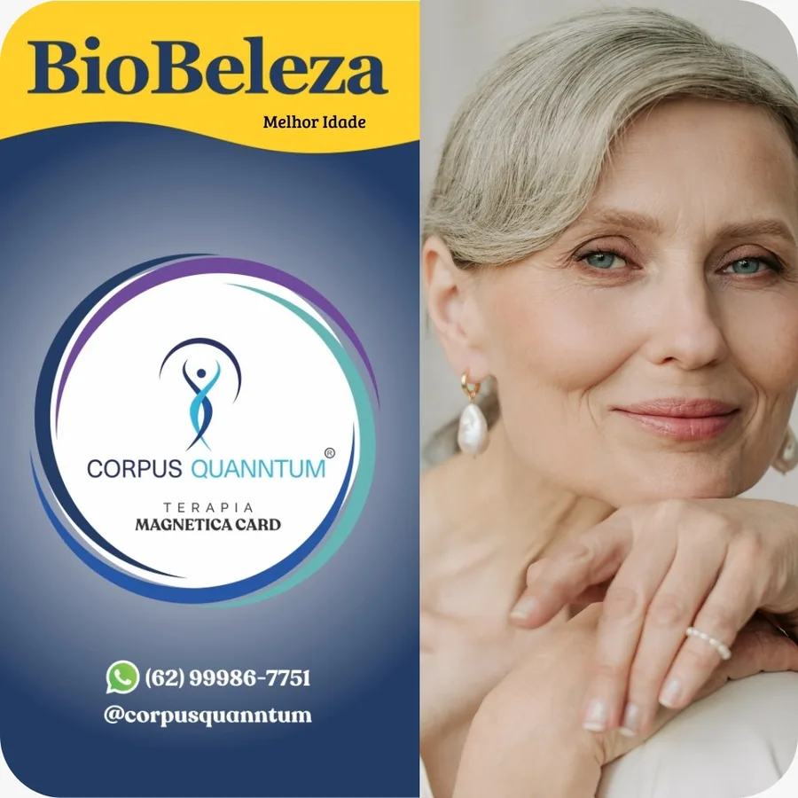 Cartão Magnético BioBeleza Melhor Idade - Corpus Quanntum