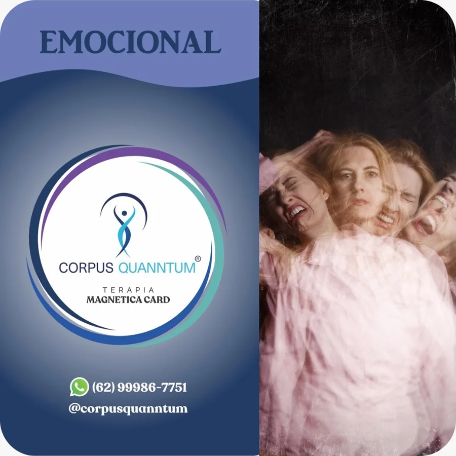 Cartão Magnético EMOCIONAL - Corpus Quanntum